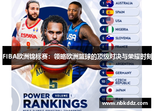 FIBA欧洲锦标赛：领略欧洲篮球的顶级对决与荣耀时刻